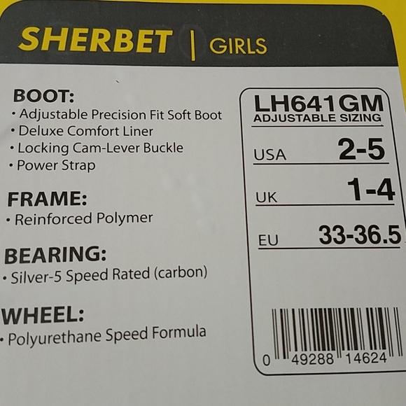 Hype Girls Rollerbkade /Skates - Picture 2 of 5